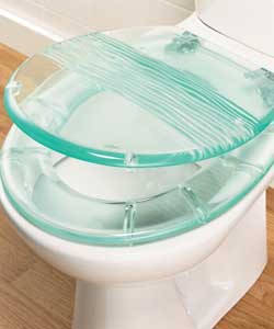 Aqua Wave Clear Toilet Seat