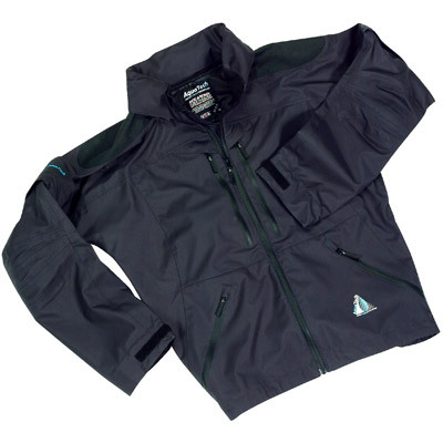 The charcoal coloured Aqua Tech Photo Jacket (Large) is a high-performance, waterproof and breathabl