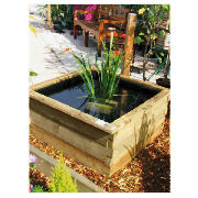 Unbranded Aquatic Planter with liner 180 x 90 x 45cm