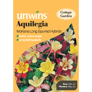 Unbranded Aquilegia McKanas Long Spurred Hybrids Seeds
