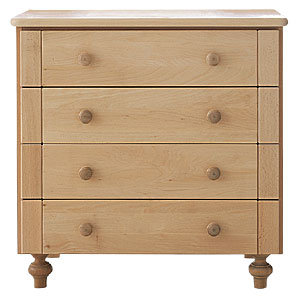 Arabella is a comprehensive range of premium nursery furniture made from solid beech with beech