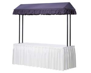 Unbranded Arcade buffet tent