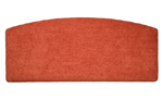 Unbranded Arch Chenille Basketweave 2and#39;6 Headboard - Terracotta
