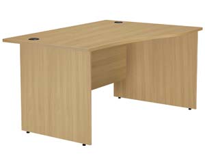 Unbranded Archer wave panel end desks