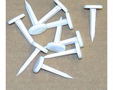 A set of 10 plastic pins designed specially to fix an archery target (called a face) to the straw backing (the boss). UK DELIVERY ONLY