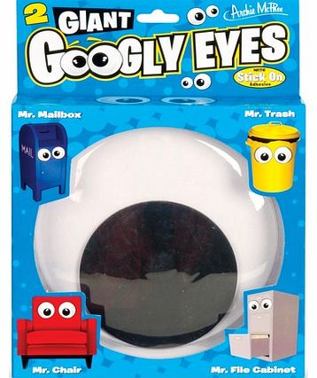 Unbranded Archie McPhee Giant Googly Eyes