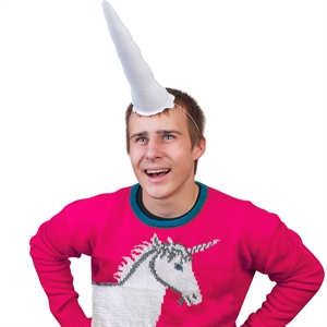 Unbranded Archie McPhee Inflatable Unicorn Horn