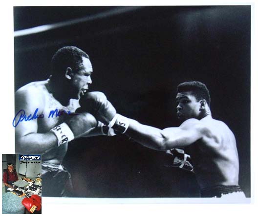 Unbranded Archie Moore vs. Muhammad Ali - Signed photo
