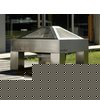 Unbranded Architect Firepit and Grill in Stainless Steel