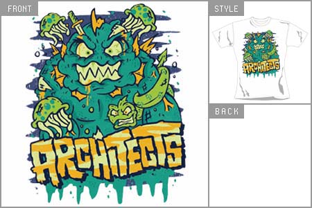 Unbranded Architects (Monster) Girls T-shirt cid_6689SKWP