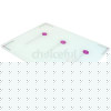 Unbranded Argyle Glass Placemats Set of 2