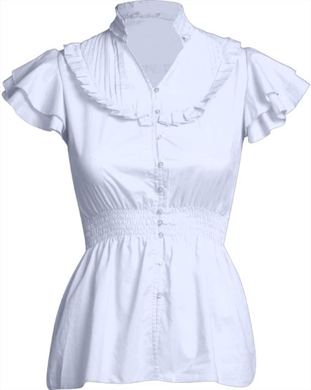 Unbranded Ariel frill top