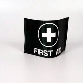 Unbranded Armband Reflective with First Aid Badge
