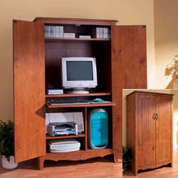 Hide away a home office in style