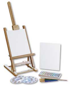Artcolour Acrylic Easel Set
