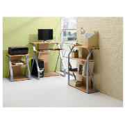 Unbranded Asaro 2 Shelf Printer Stand, Oak