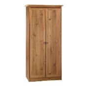 Unbranded Ashbury 2 door Wardrobe, Pine effect