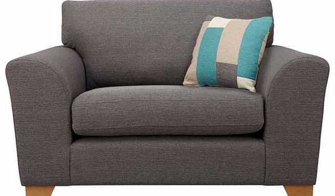 Unbranded Ashdown Snuggler Sofa - Grey