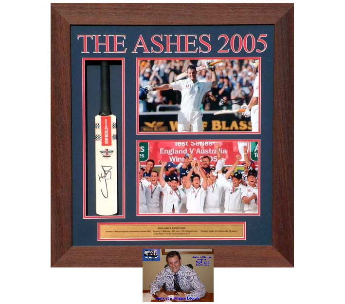 Unbranded Ashes 2005 presentation signed by Andrew Strauss - Ltd ed. WAS andpound;159.99
