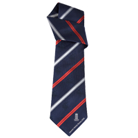 Unbranded Ashes 2009 Classic Logo Silk Tie - Navy/Red.