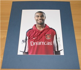 ASHLEY COLE HAND SIGNED and MOUNTED PHOTO - 14 x
