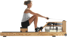 Unbranded Ashwood WaterRower with computer