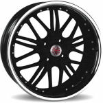 Asia Tec Kendo Wheels Only - Black Stainless