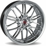 Asia Tec Kendo Wheels Only - Shadow Chrome