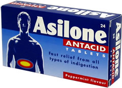 Asilone Antacid Tablets 24x