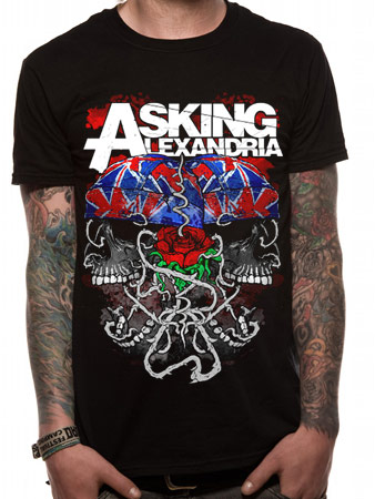 Unbranded Asking Alexandria (Flagdana) T-shirt phd_PH7122