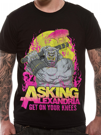 Unbranded Asking Alexandria (Ogre) T-shirt bmh_aaogts