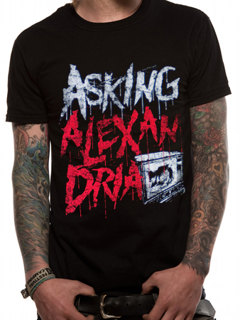 Unbranded Asking Alexandria (Stacked) T-shirt bmh_aastts