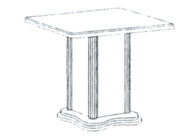 Aspen Lamp Table
