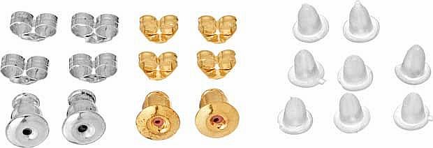 Unbranded Assorted Butterfly Earring Backs - Set of 20