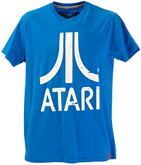 Unbranded Atari T-shirts (Blue Large)