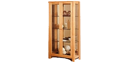 Atlantis Double Display Cabinet