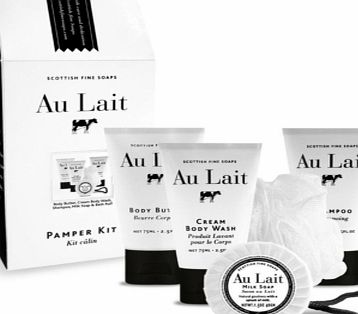 Unbranded Au Lait Milk-Enriched Pamper Kit 4146CXP