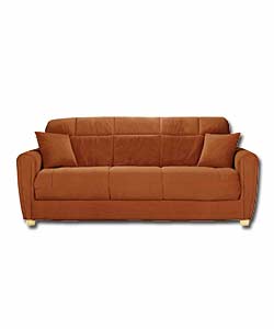 Auckland Terracotta Clic-Clac Metal Action Sofabed