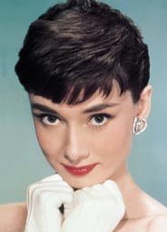 Audery Hepburn - Colour Keyring