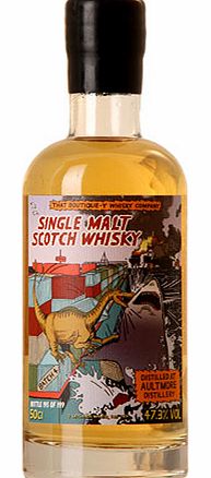 Bottled by That Boutique-y Whisky Company this limited release whisky is nutty in style. From a series of products with striking graphic-novel style labels this example is no exception, featuring a shark battling a velociraptor!