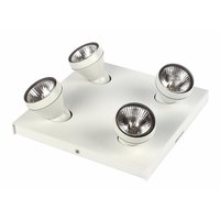 Auriga 4 Plate Spotlight White