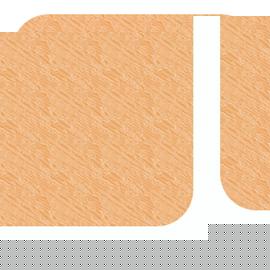 Unbranded AURO 160 Woodstain - Apricot - 0.375 Litre