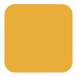 Unbranded Auro 260 Silk Gloss Paint - Canary Yellow -