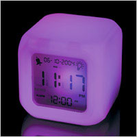Unbranded Aurora Colour Changing Clock (Touch)