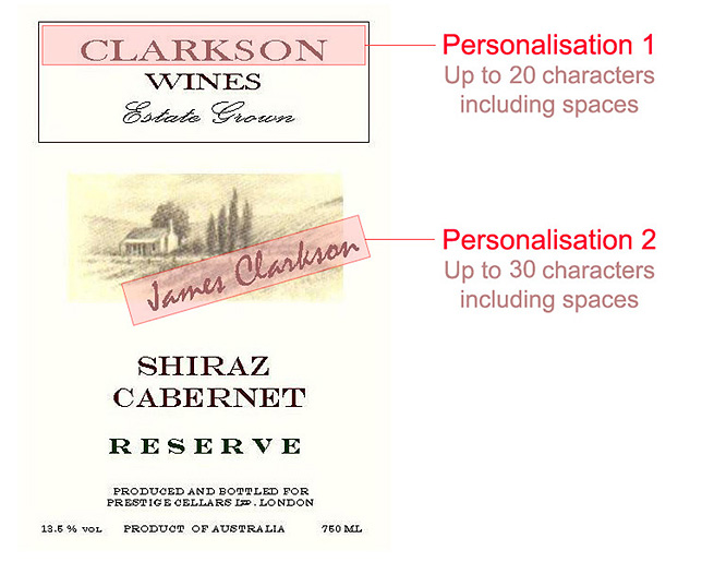 Unbranded Australian Shiraz/Cabernet Red - Case of 48