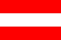 Unbranded Austria, Table Flags 15cm x 10cm (Pack of 10)