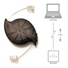 Unbranded Auto Rewind Laptop Telephone Cord