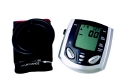 Measures systolic  diastolic and heart pulse   Large  easy to read LCD display   Mains or battery