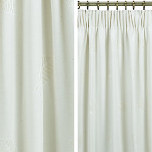 Unbranded Autumn Pencil Pleat Curtains, Natural, W182cm x Drop 136cm