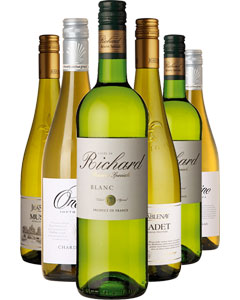 Unbranded Autumn Whites Six 6 x 75cl Bottles